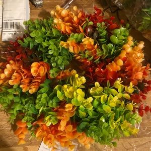 Fall wreath NWOT